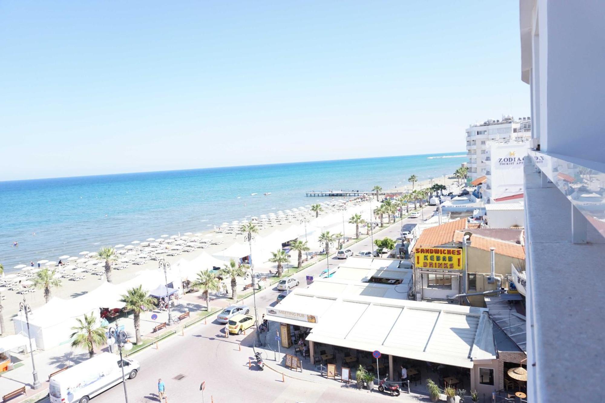 Lazuli Sea View Beachfront Ap 21 Λάρνακα Εξωτερικό φωτογραφία