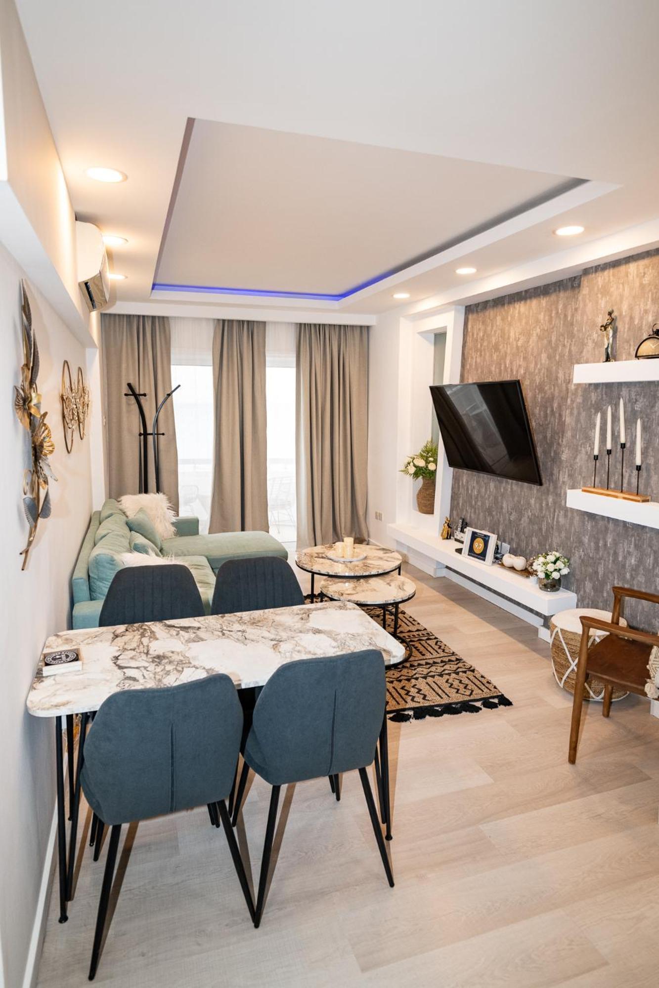 Lazuli Sea View Beachfront Ap 21 Λάρνακα Εξωτερικό φωτογραφία