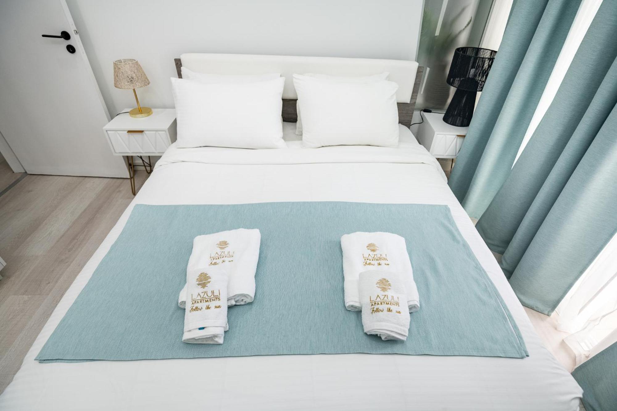Lazuli Sea View Beachfront Ap 21 Λάρνακα Εξωτερικό φωτογραφία