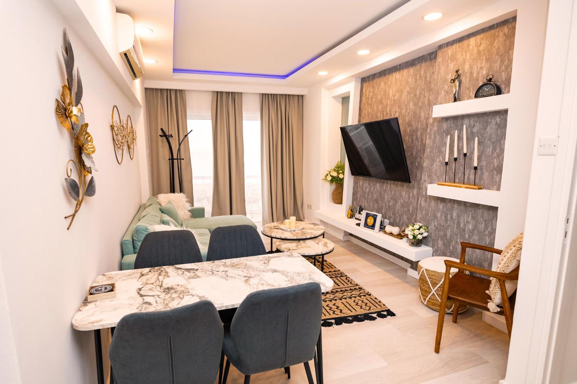Lazuli Sea View Beachfront Ap 21 Λάρνακα Εξωτερικό φωτογραφία