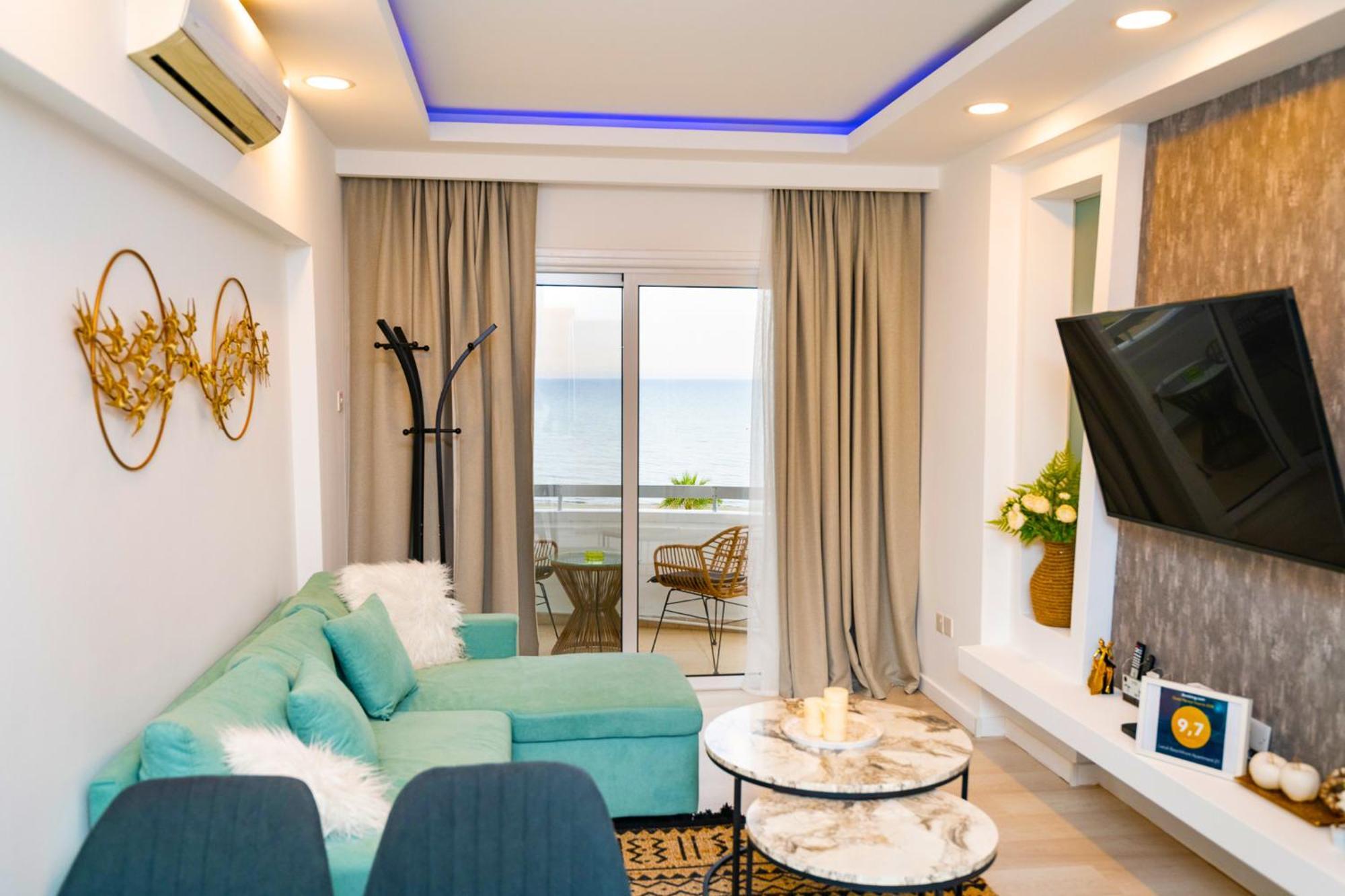 Lazuli Sea View Beachfront Ap 21 Λάρνακα Εξωτερικό φωτογραφία