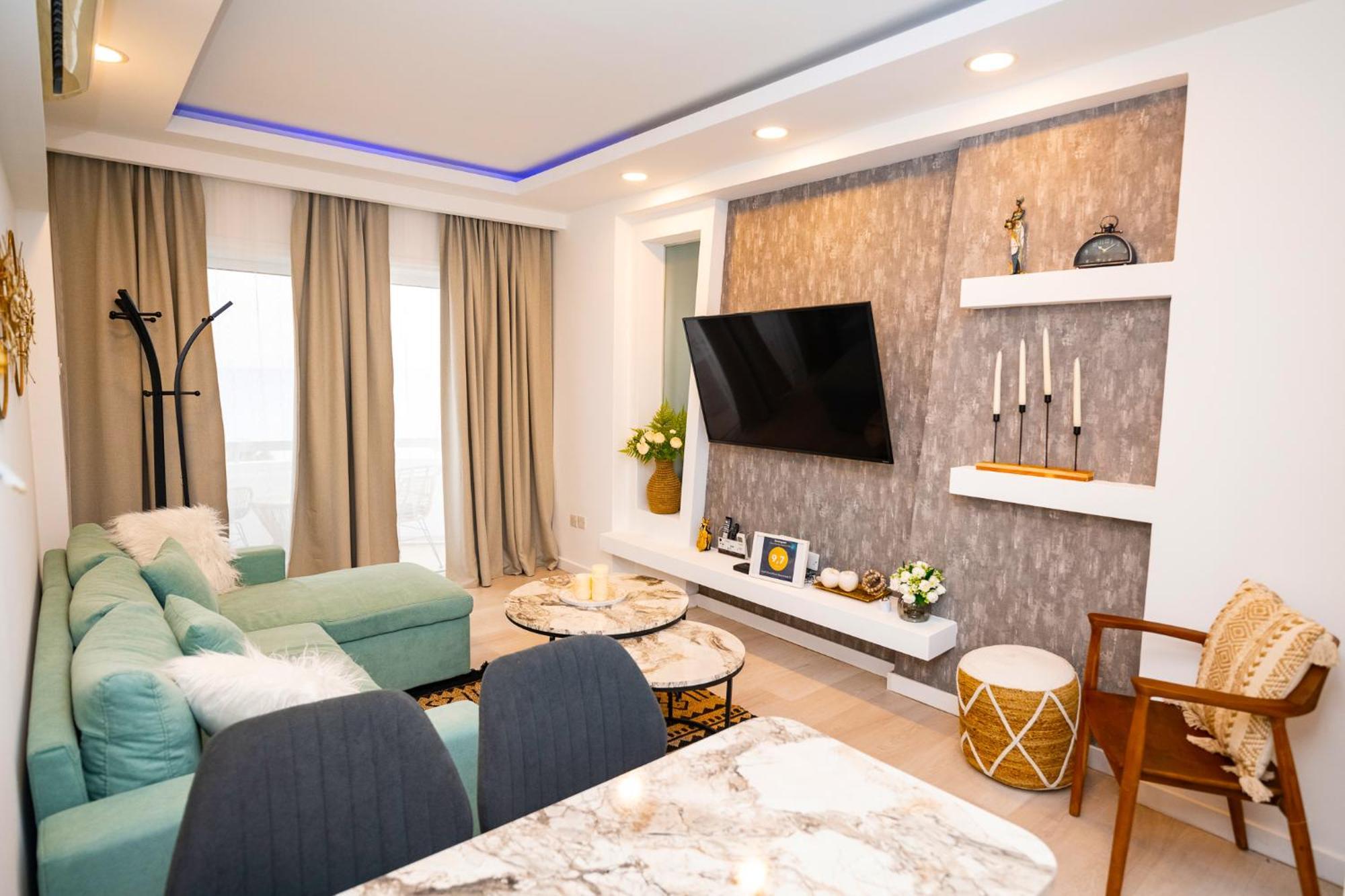 Lazuli Sea View Beachfront Ap 21 Λάρνακα Εξωτερικό φωτογραφία